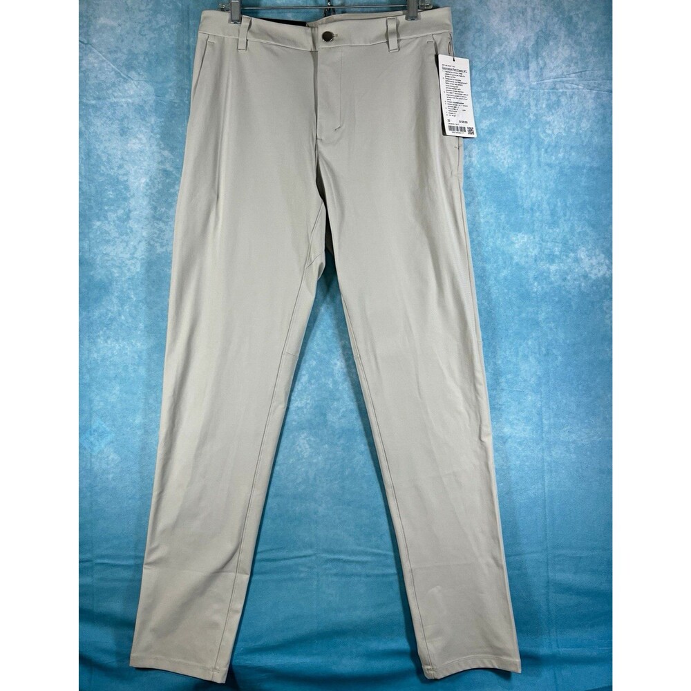 Lululemon Commission Pant Classic Fit 32x34 Gray Chino Stretch Golf
